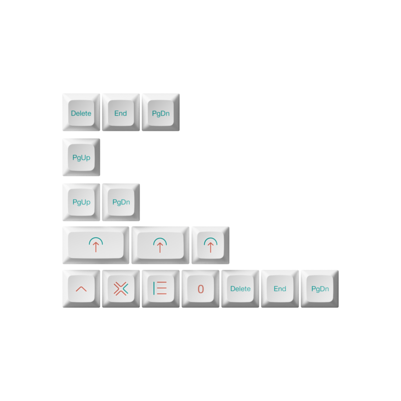 Akko Red Fuji Keycap JDA Profile Set (161 key) - Image 5