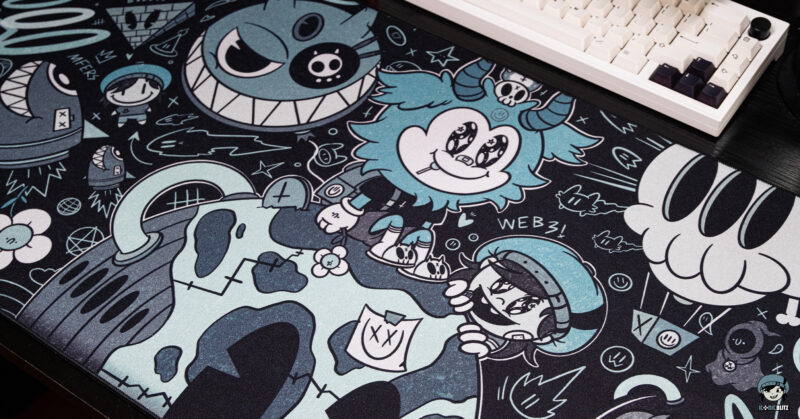 Dark Metaverse Deskmat by Iconic Blitz X Franxy - Image 11