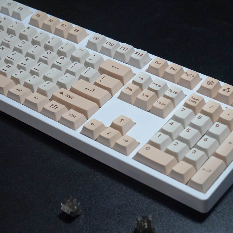 Morse Code Cherry Profile Keycap Set