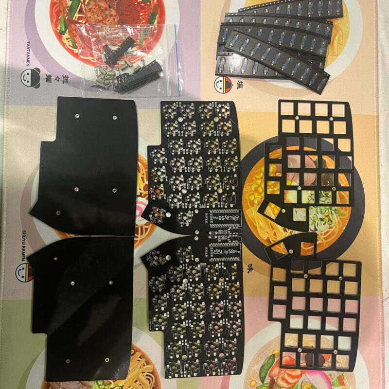 Lily58 Pro Hotswap Keyboard DIY Kit