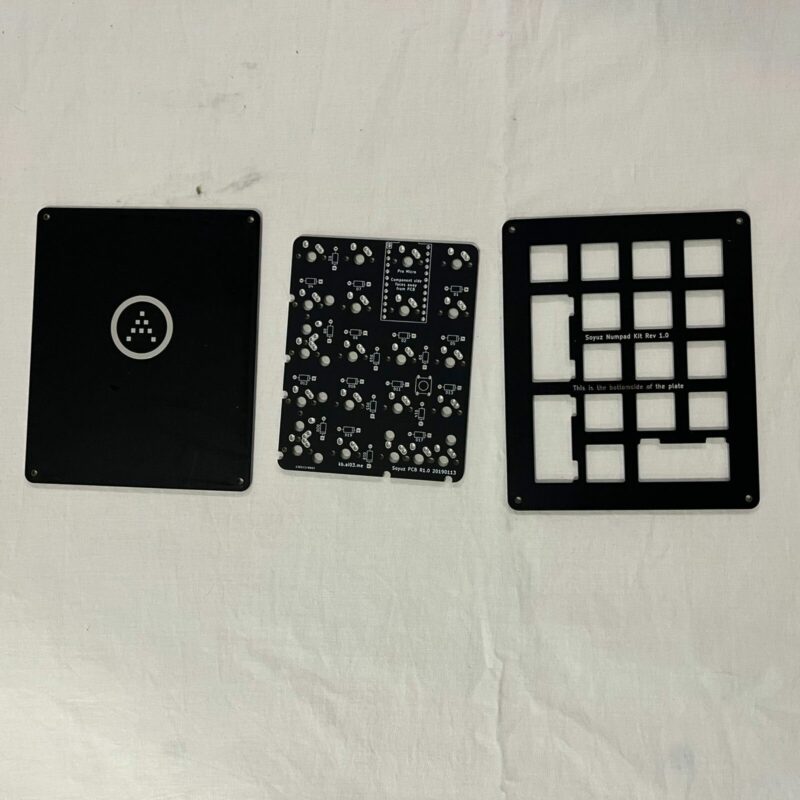 Soyuz Keyboard PCB+Plates FR4 Stack - Image 2