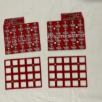 Rhymestone 40-key split keyboard PCB+Plates FR4 Stack