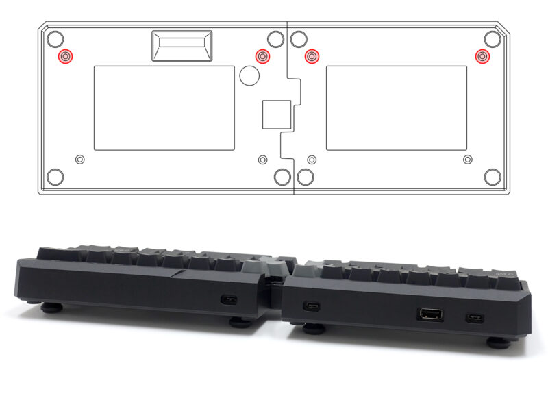 FILCO Majestouch Xacro M10SP Split Mechanical Keyboard - Image 19
