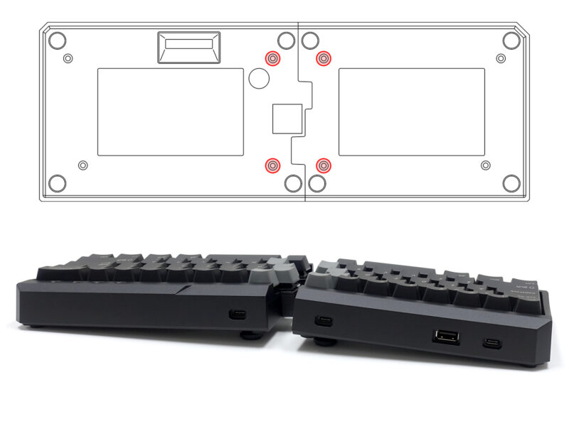 FILCO Majestouch Xacro M10SP Split Mechanical Keyboard - Image 20
