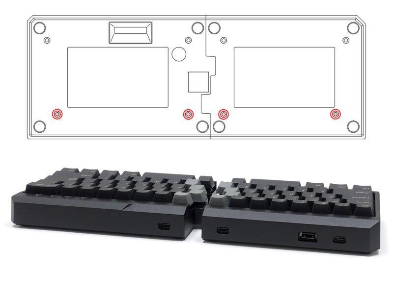 FILCO Majestouch Xacro M10SP Split Mechanical Keyboard - Image 21