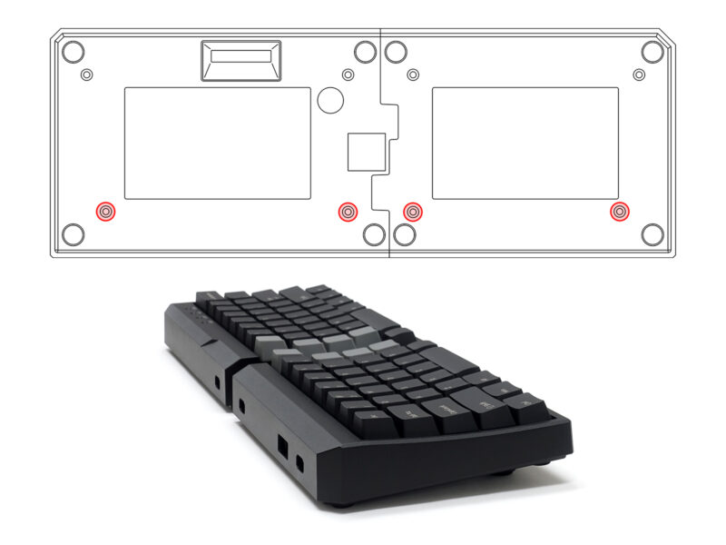 FILCO Majestouch Xacro M10SP Split Mechanical Keyboard - Image 22