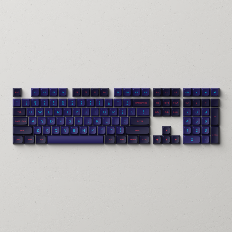 Akko Neon Keycap Set (MDA Profile) - Image 3