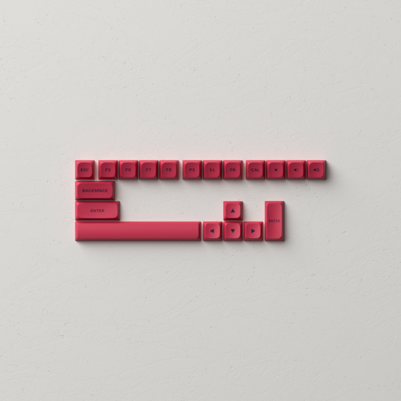 Akko Neon Keycap Set (MDA Profile) - Image 6