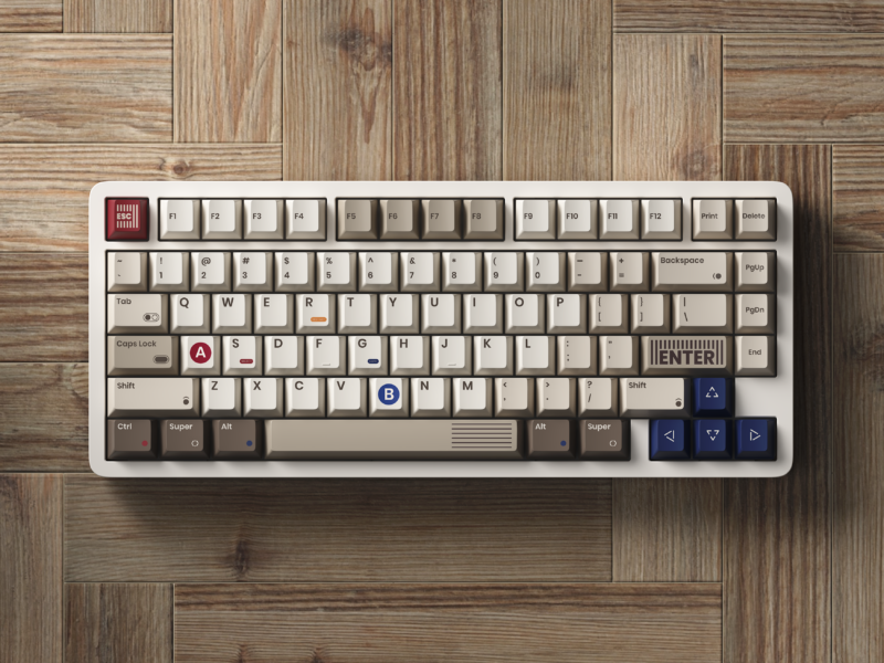 80Retros GAME 1989 Cherry Profile Keycap Set (184 key) - Image 4