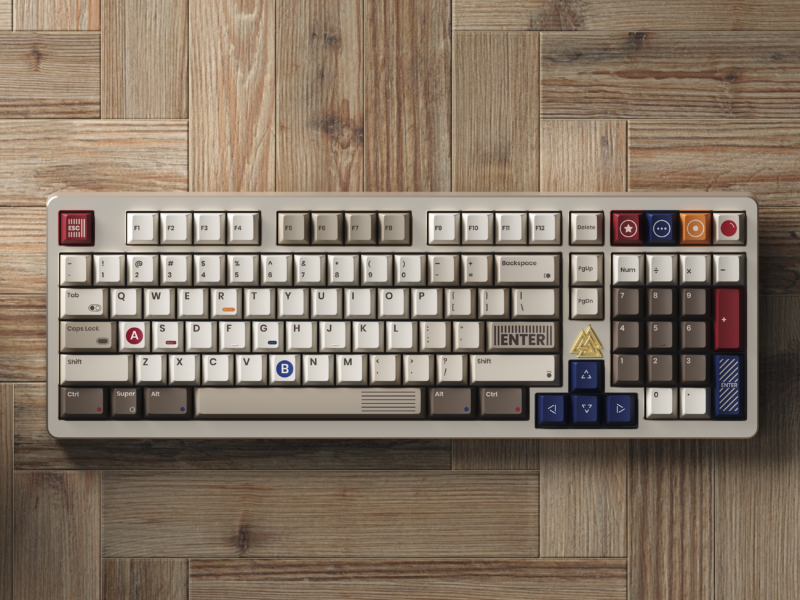 80Retros GAME 1989 Cherry Profile Keycap Set (184 key) - Image 6