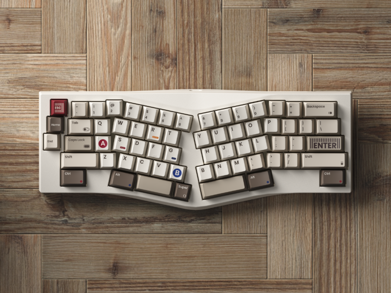 80Retros GAME 1989 Cherry Profile Keycap Set (184 key) - Image 3