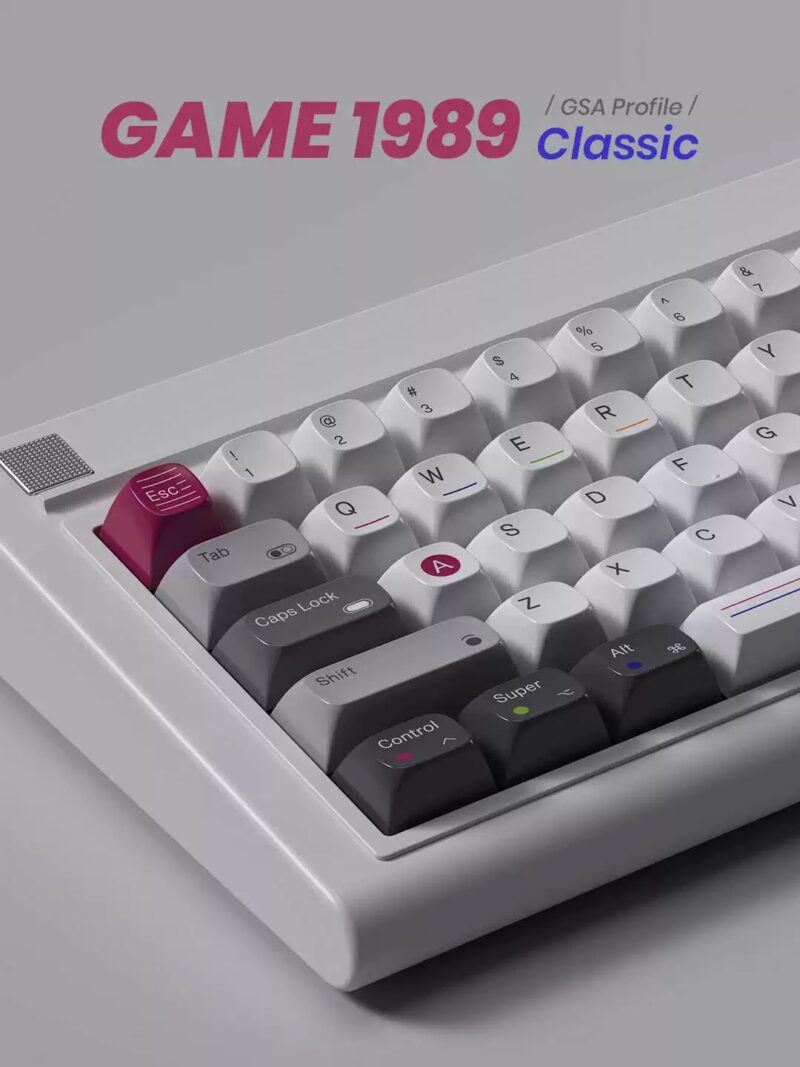 80Retros GAME 1989 GSA Profile Keycap Set (191 keys) - Image 8