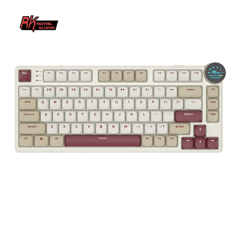 Royal Kludge RK N80 75% Low Profile Wireless Keyboard - Image 4