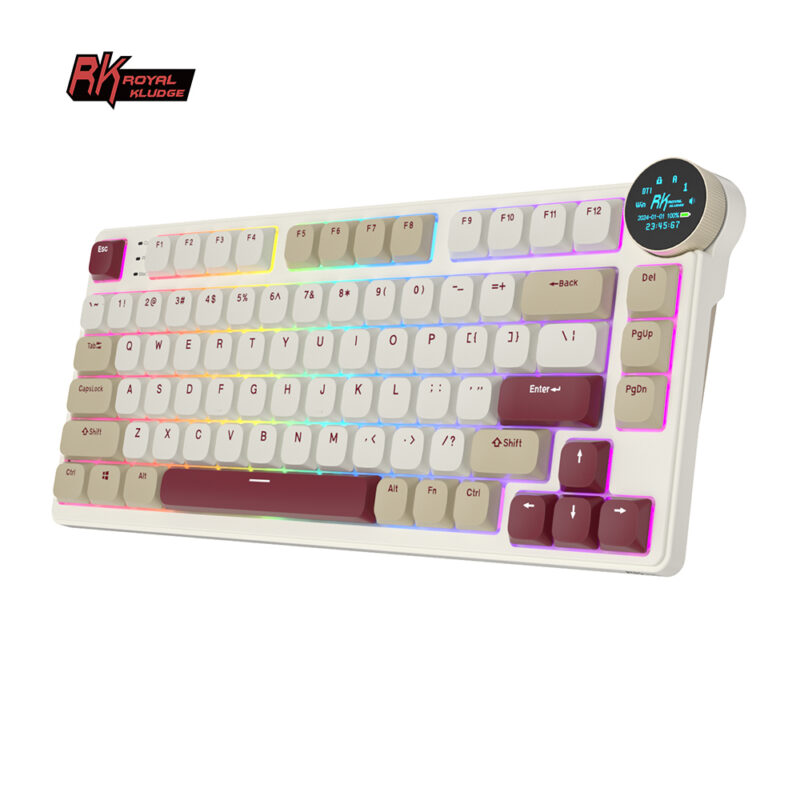Royal Kludge RK N80 75% Low Profile Wireless Keyboard - Image 12