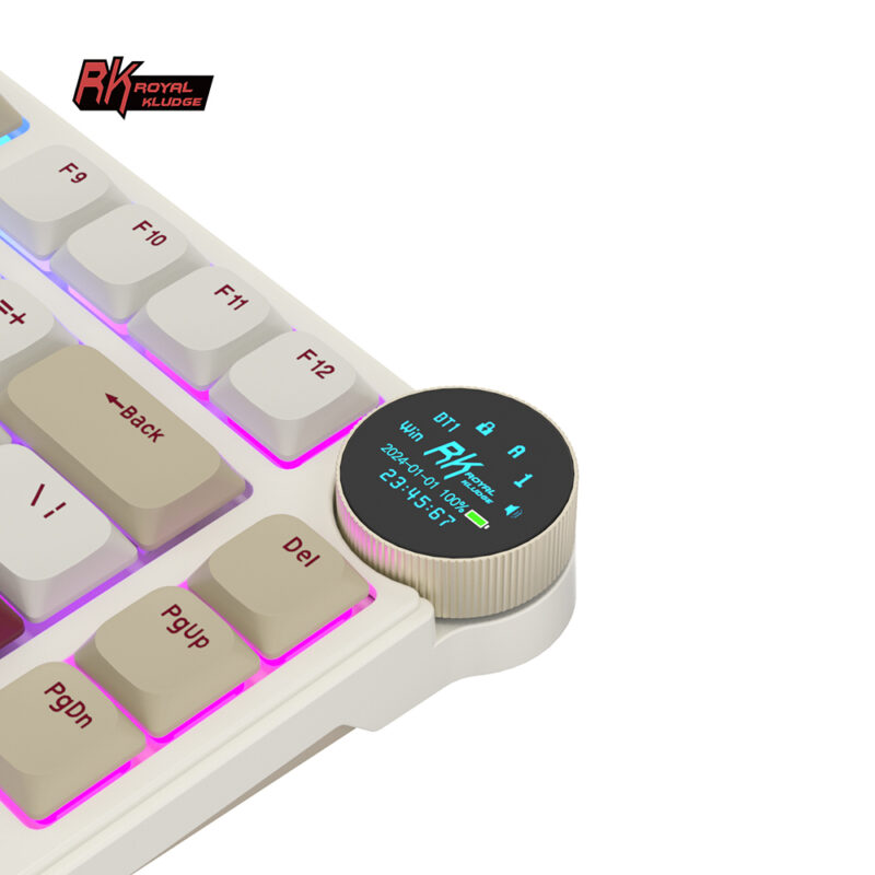 Royal Kludge RK N80 75% Low Profile Wireless Keyboard - Image 8