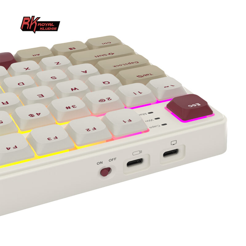 Royal Kludge RK N80 75% Low Profile Wireless Keyboard - Image 7