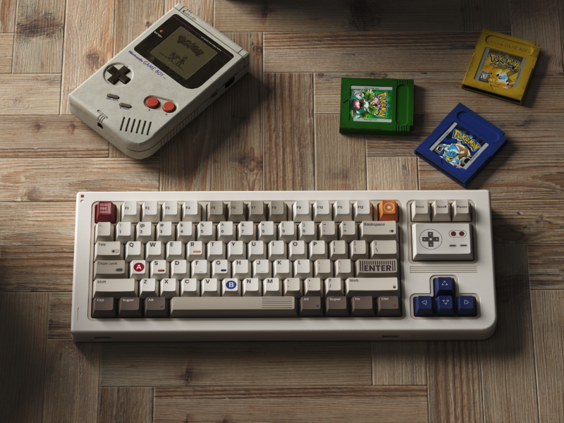 80Retros GAME 1989 Cherry Profile Keycap Set (184 key) - Image 9