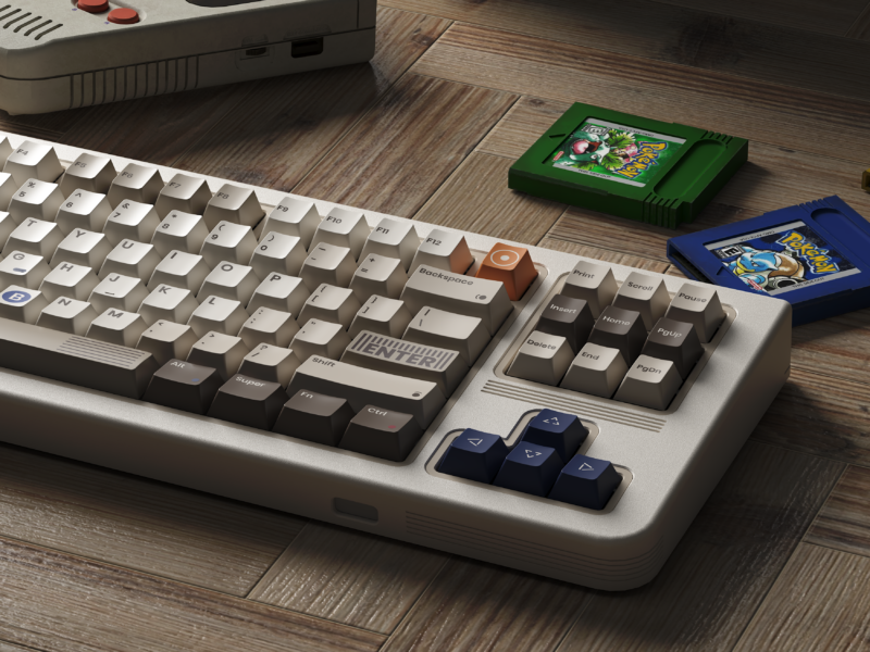 80Retros GAME 1989 Cherry Profile Keycap Set (184 key) - Image 10