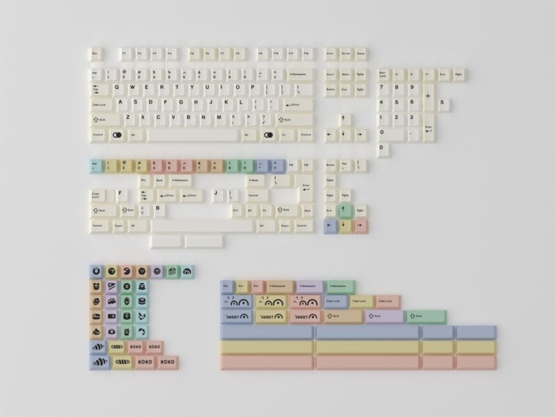 80Retros x Click Inc Burnt Dessert Cherry Profile Keycap Set [228-Key] - Image 5
