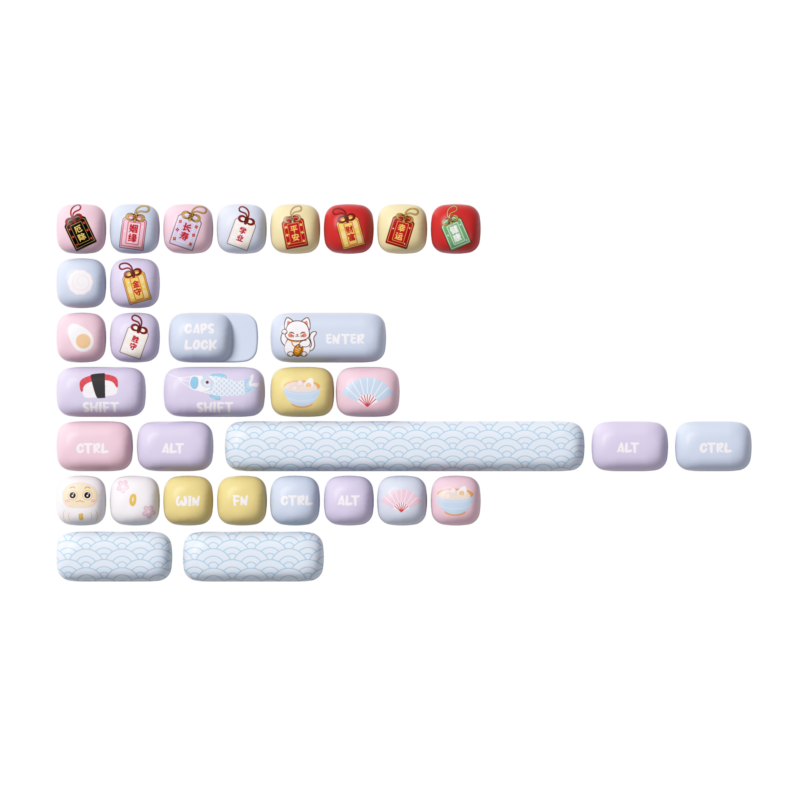 Akko Good Luck Charm Keycap Set (MOG Profile) (138 Key) - Image 3