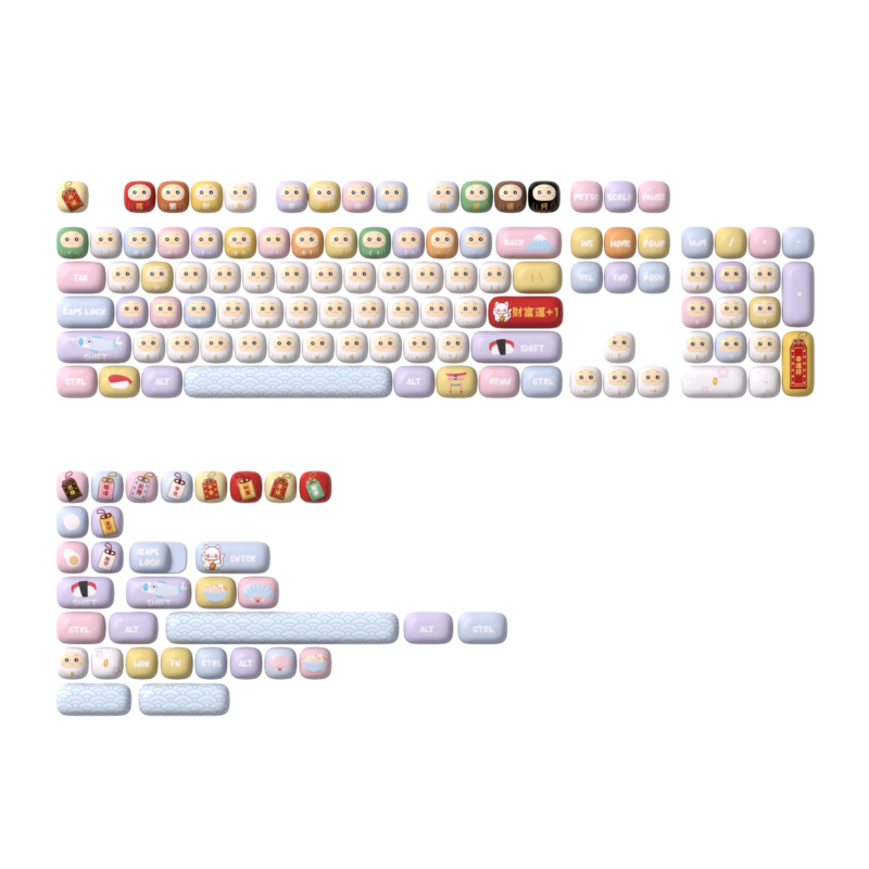 Akko Good Luck Charm Keycap Set (MOG Profile) (138 Key) - Image 2