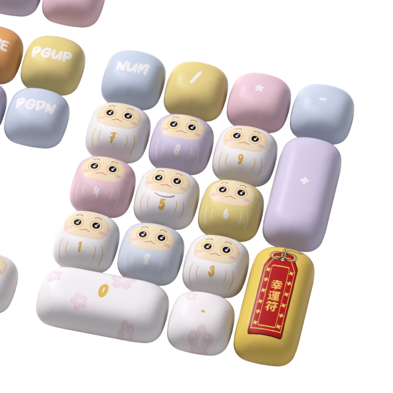 Akko Good Luck Charm Keycap Set (MOG Profile) (138 Key) - Image 6