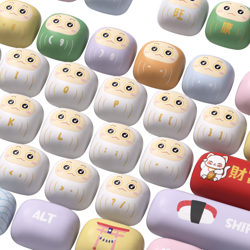 Akko Good Luck Charm Keycap Set (MOG Profile) (138 Key) - Image 7