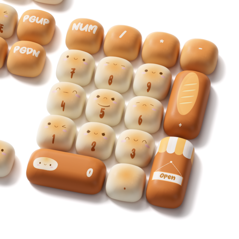 Akko Bun Wonderland Keycap Set (MOG Profile) (138 Key) - Image 2