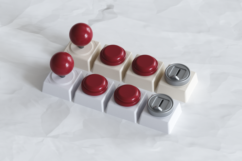 80Retros x CLICK INC GB65 Novelty Keycaps Group Buy - Image 8