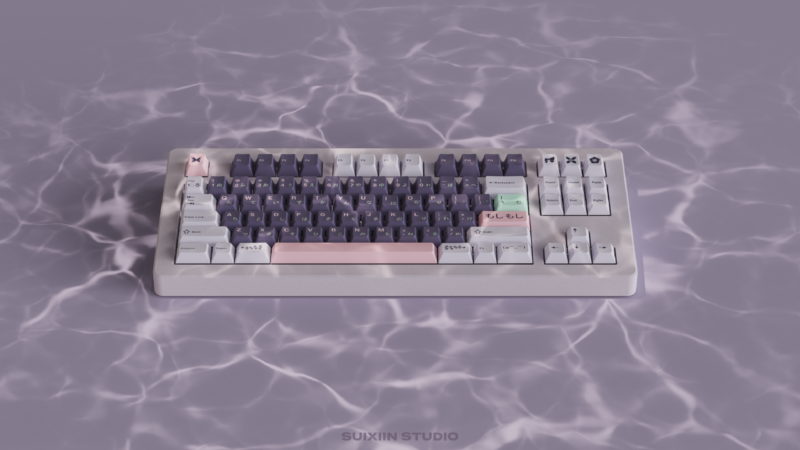 Keyboard Science Butterfly Girl Keycap Set - Image 2