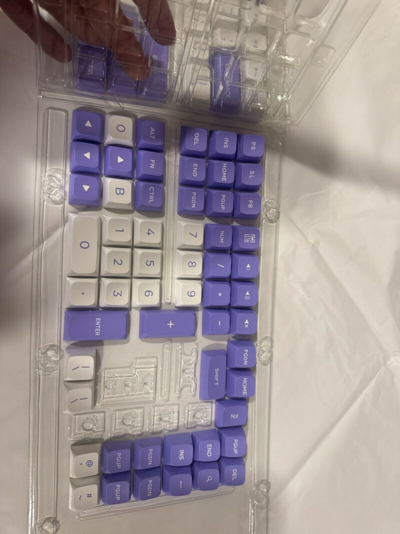 StacksPBT Lavender MDA Profile Keycaps (131 Key) - Image 2