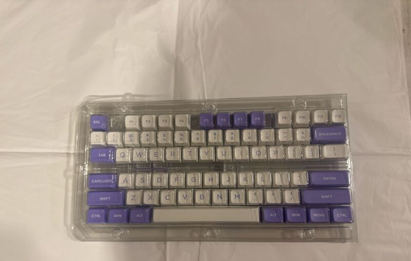 StacksPBT Lavender MDA Profile Keycaps (131 Key)