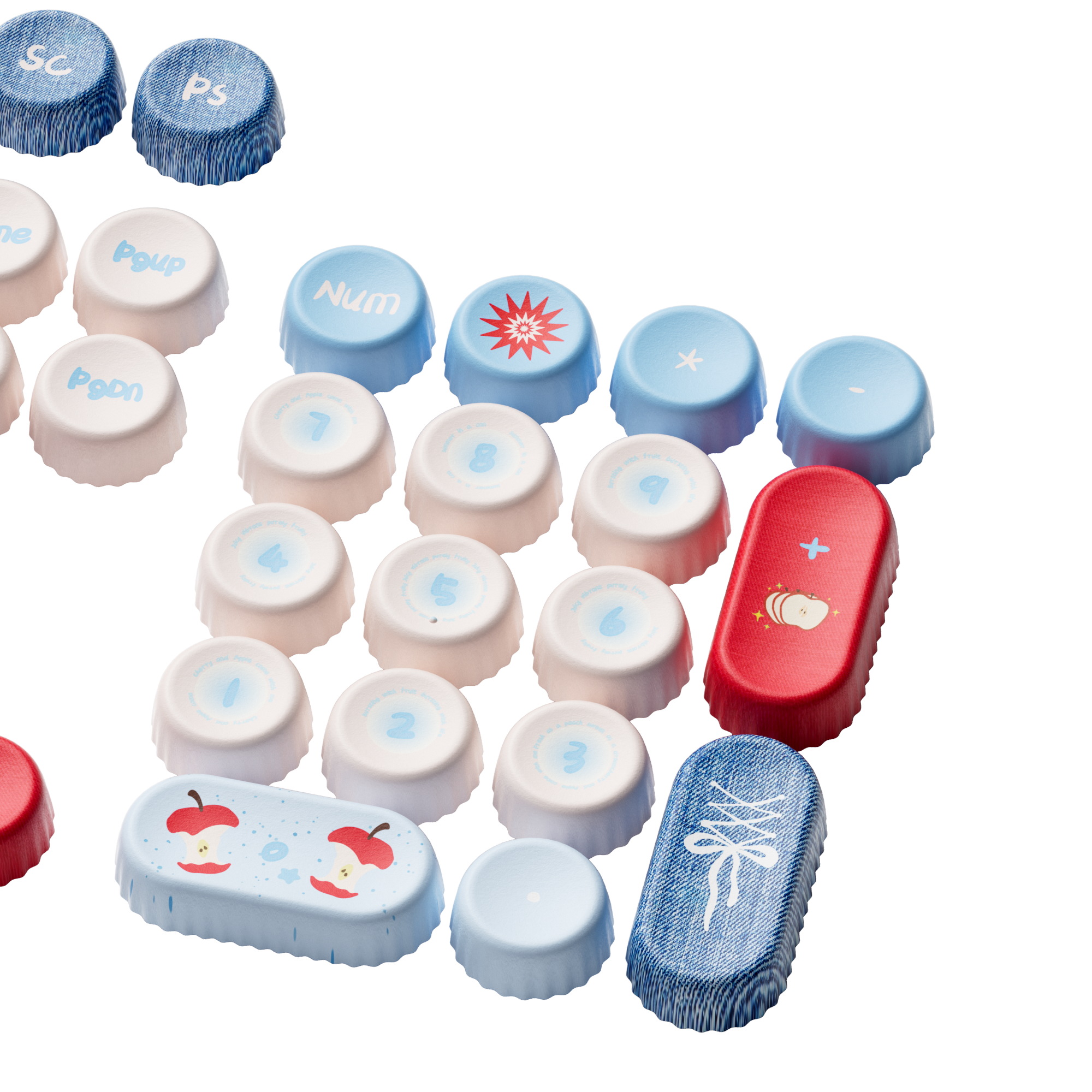 BottleCap Keycaps - Apple Wave - Image 4