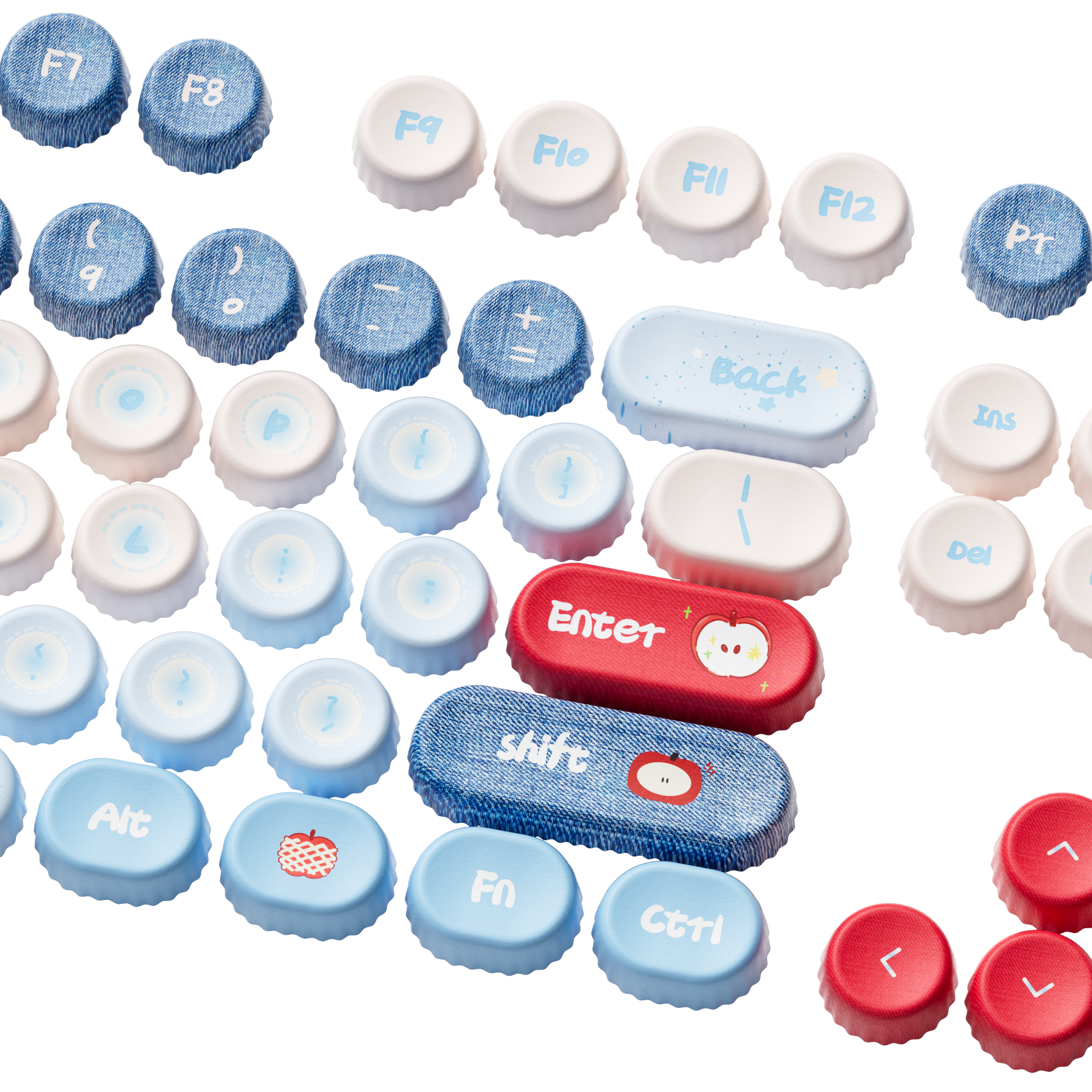 BottleCap Keycaps - Apple Wave - Image 3