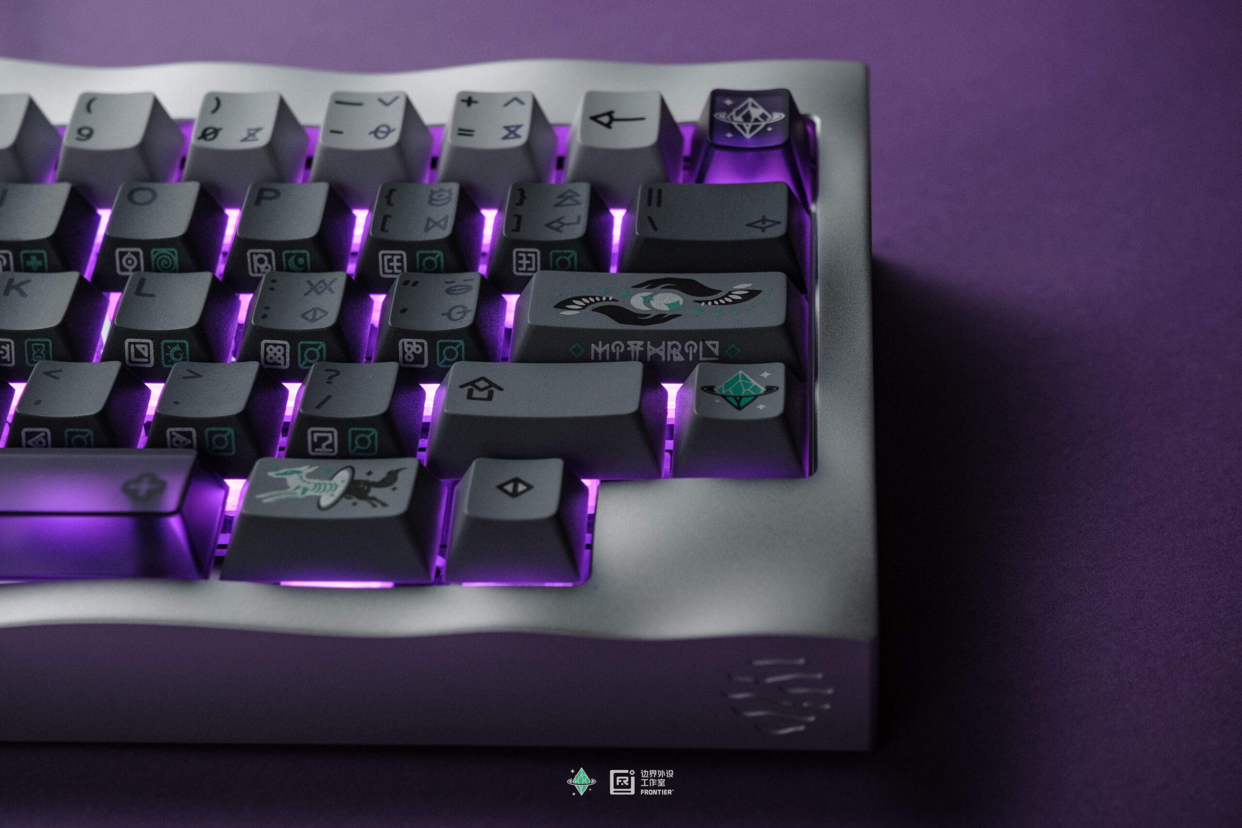 Mithril Metallic Coating Keycaps - Image 4