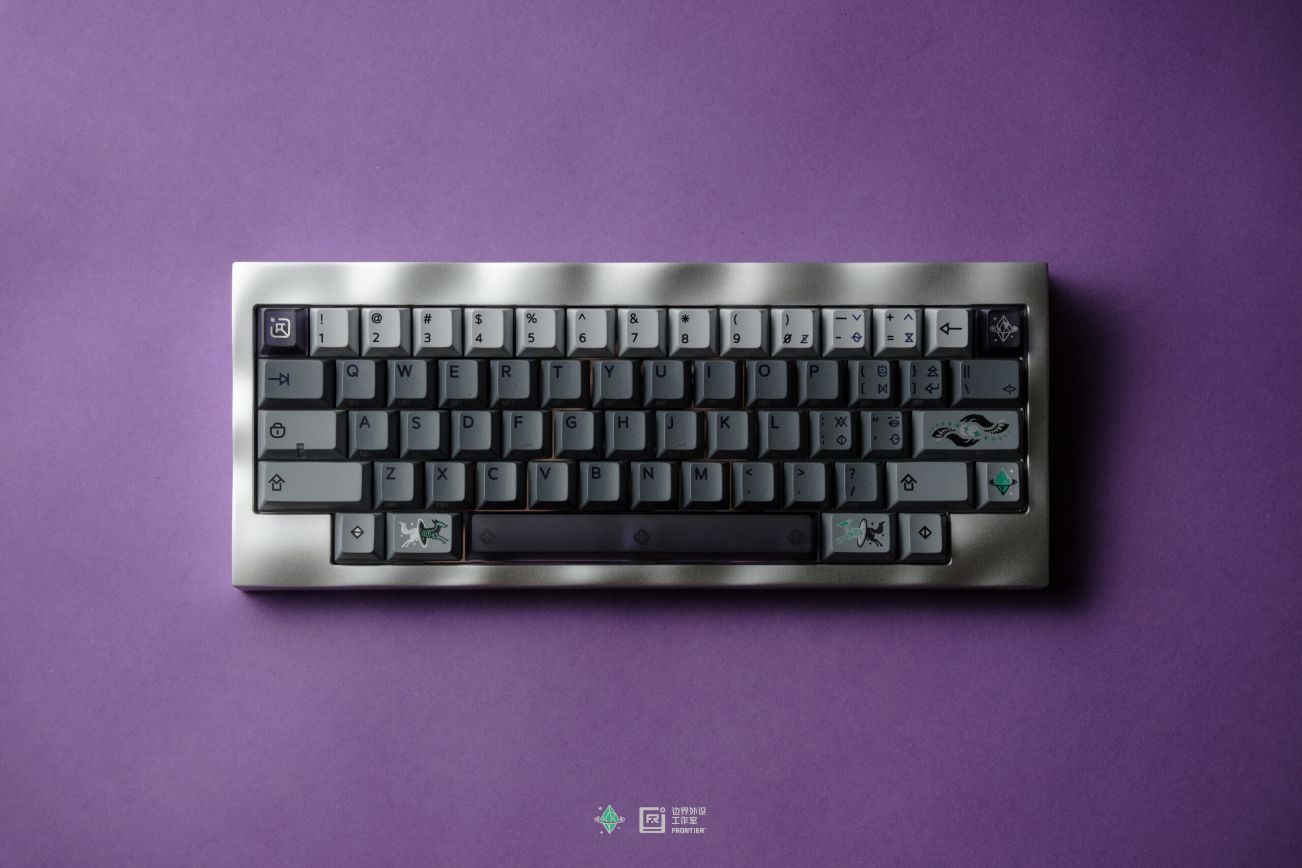 Mithril Metallic Coating Keycaps - Image 2