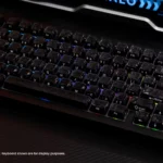 Akko Glassy Carbon Fiber Keycap Set (126-Key, Cherry Profile)